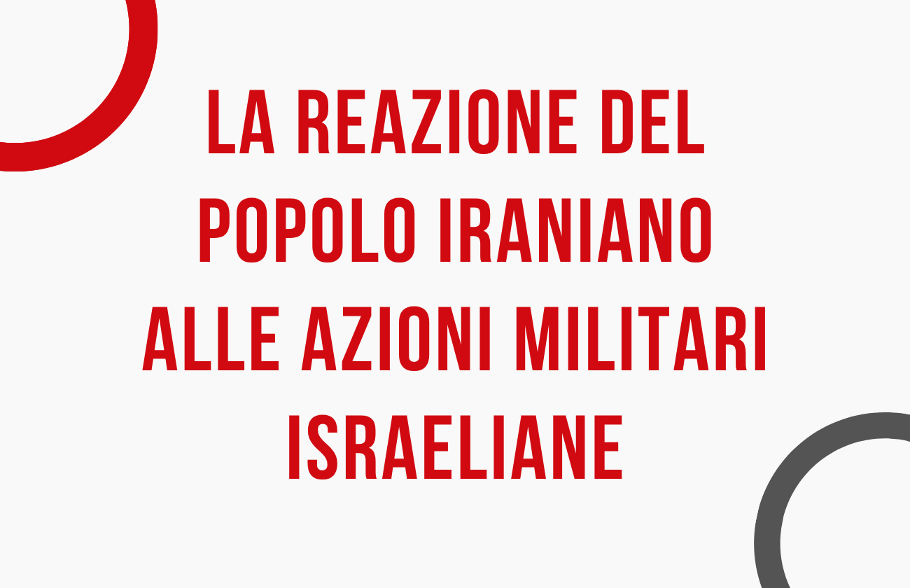 La reazione del popolo iraniano alle azioni militari israeliane