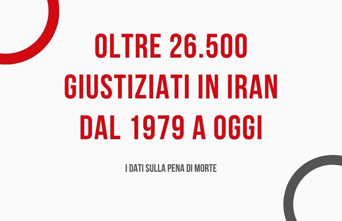 Oltre 26.500 giustiziati in Iran dal 1979 a oggi