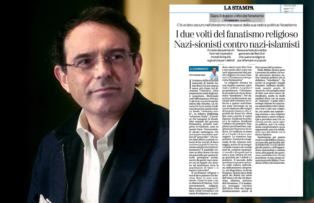 Il fanatismo inconsapevole (?) di Mancuso