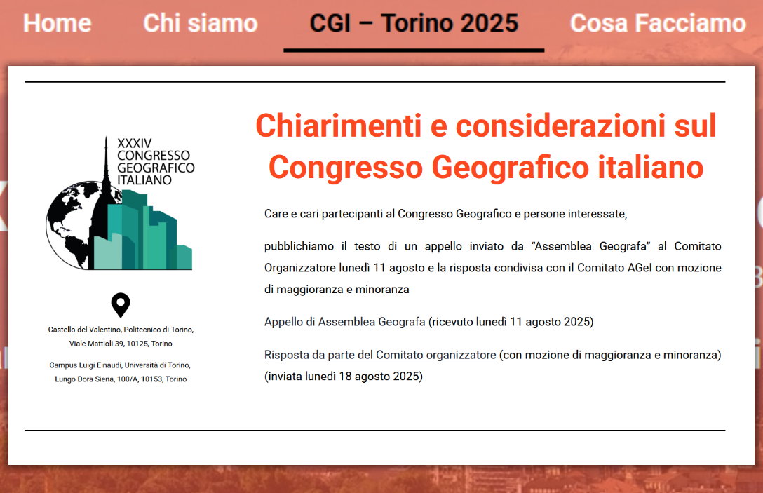 Dal fiume al silenzio, la geografia del boicottaggio