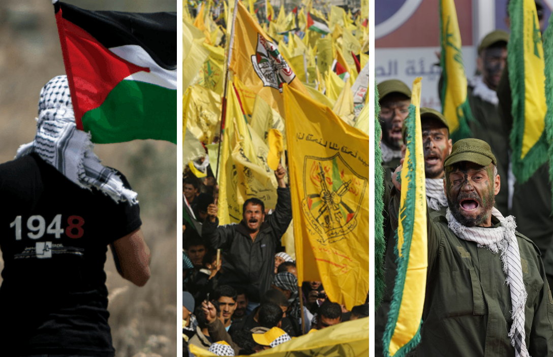 Confronto tra Hamas, Fatah e Hezbollah