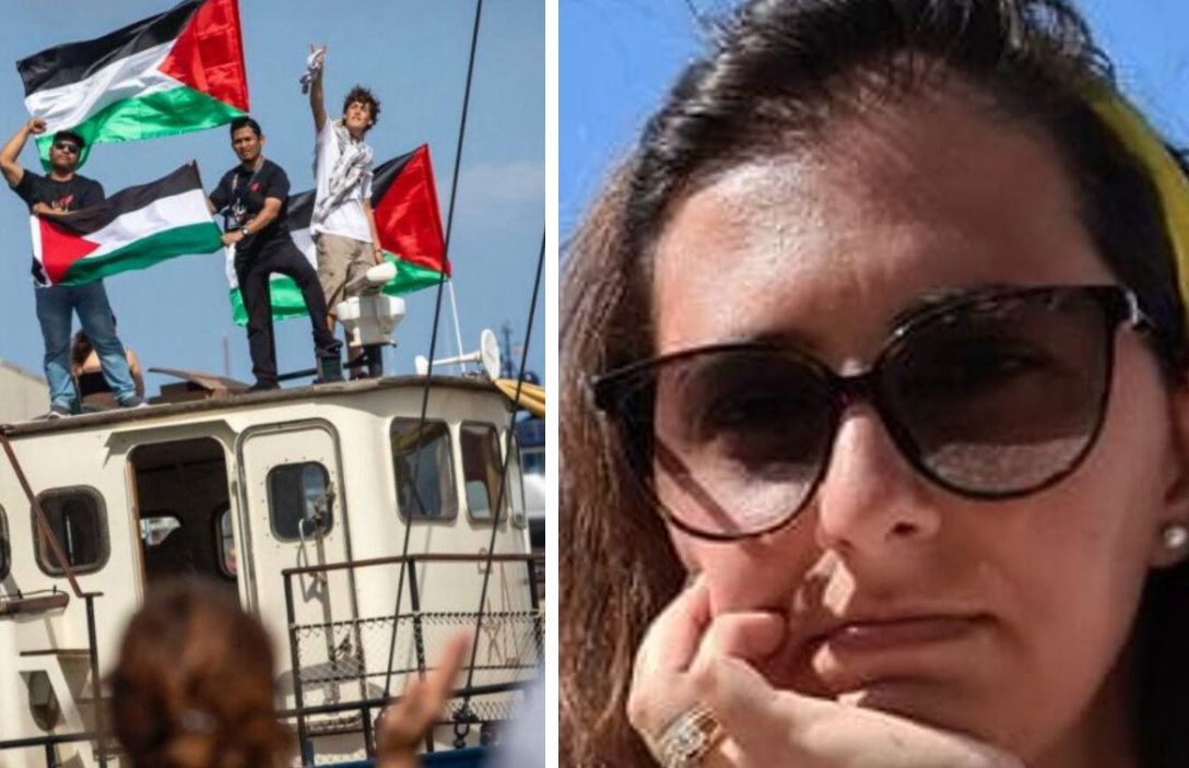 Buttata fuori dalla Flotilla, perché faceva la giornalista