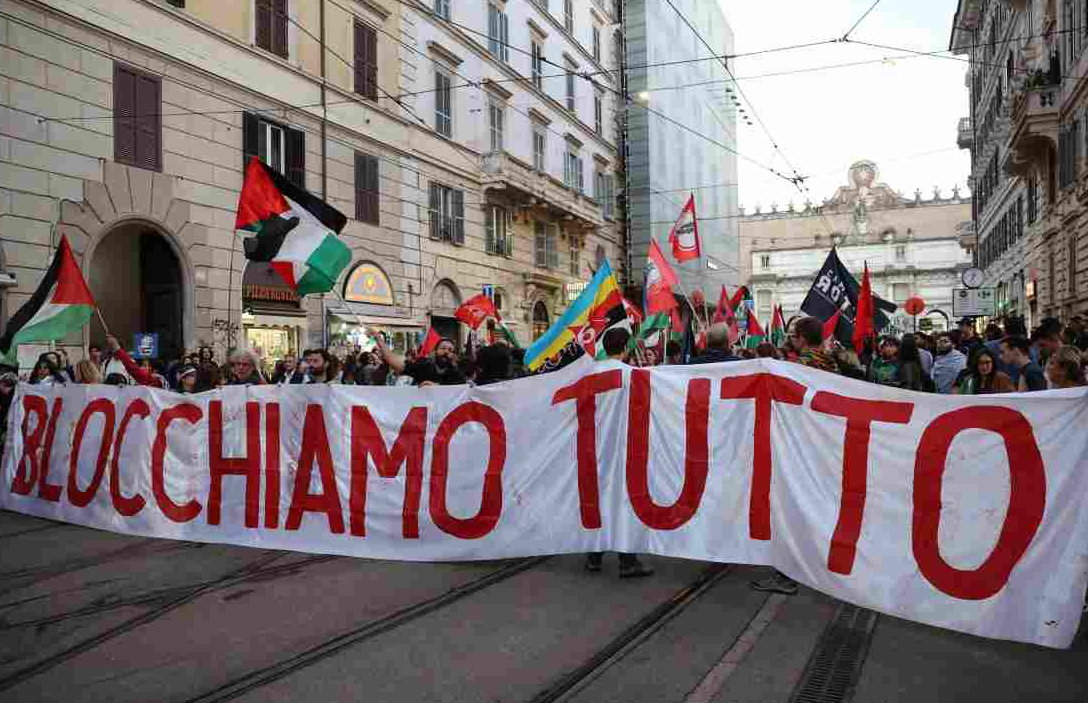 La sinistra, la Cgil e la «Palestina libera dal fiume fino al mare»