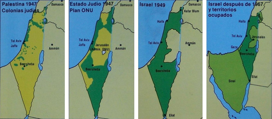 Negli anni Settanta, sequenze analoghe mettevano in evidenza l’occupazione del Sinai.
