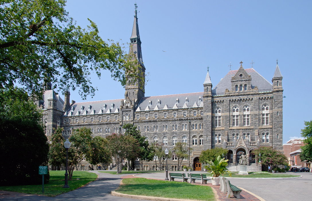 Georgetown University. Francesca Albanese bye bye