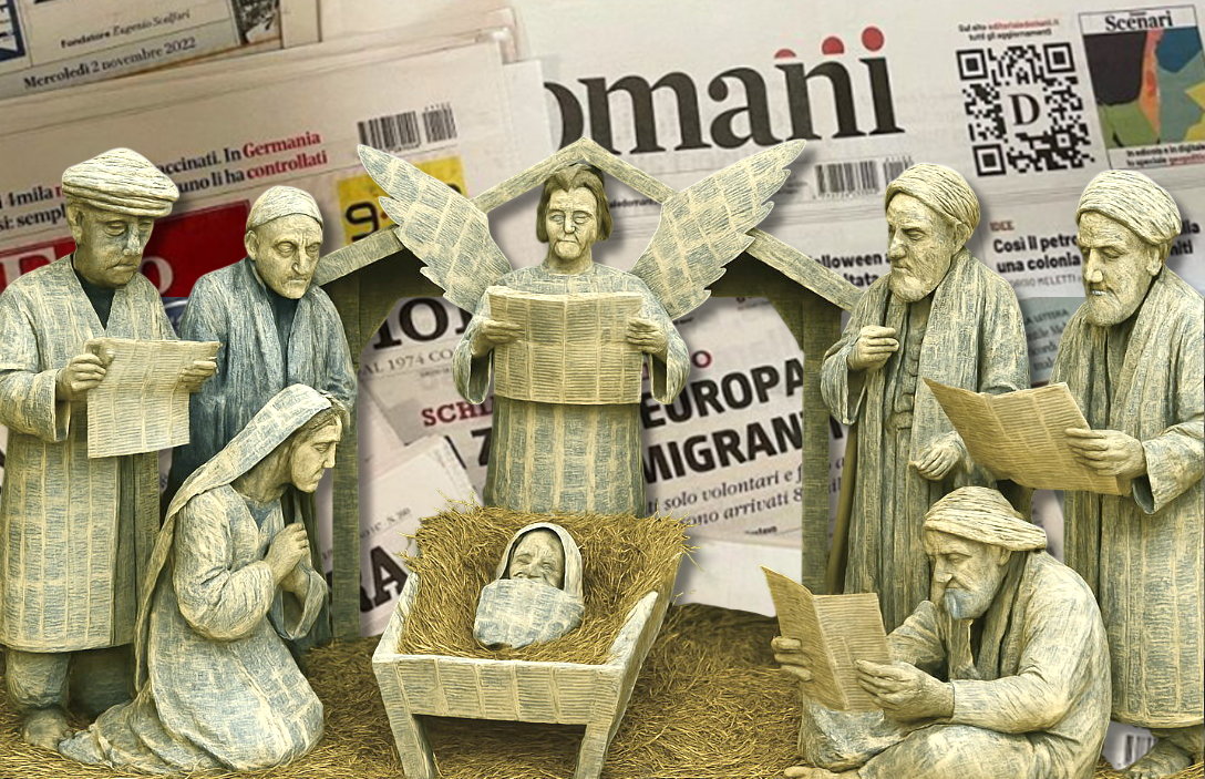 Giornali a Natale, il presepe degli antisemiti