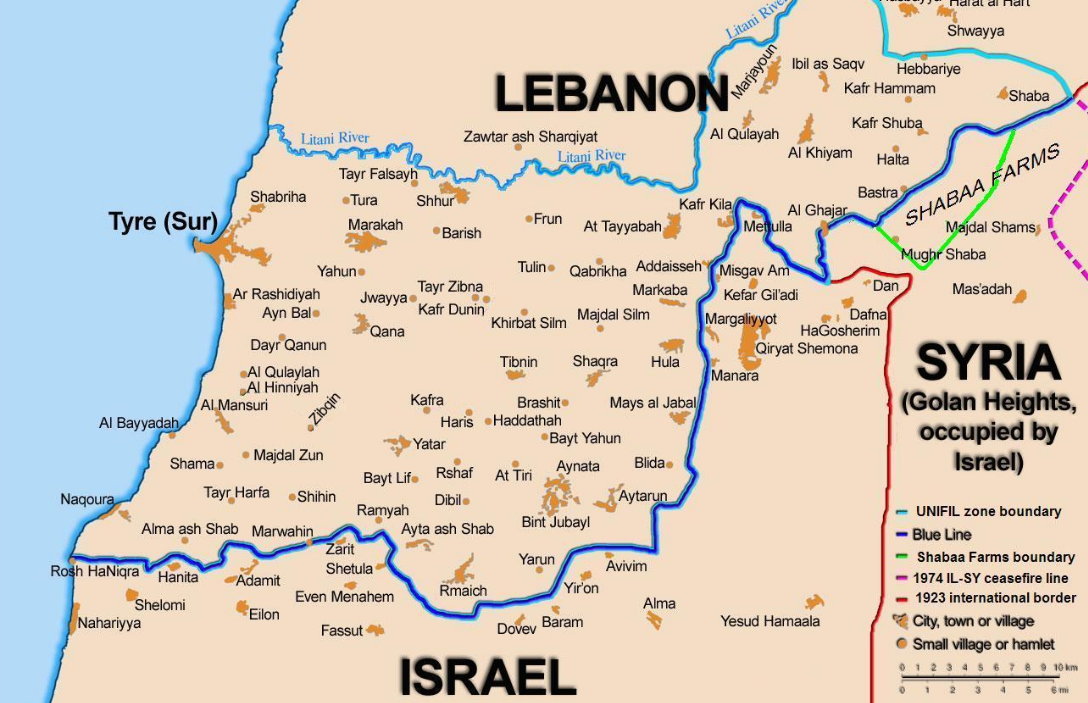 Che cos’è la Linea Blu con il Libano