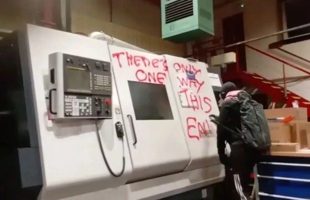 Propal. Assalto a un’azienda aerospaziale in Scozia