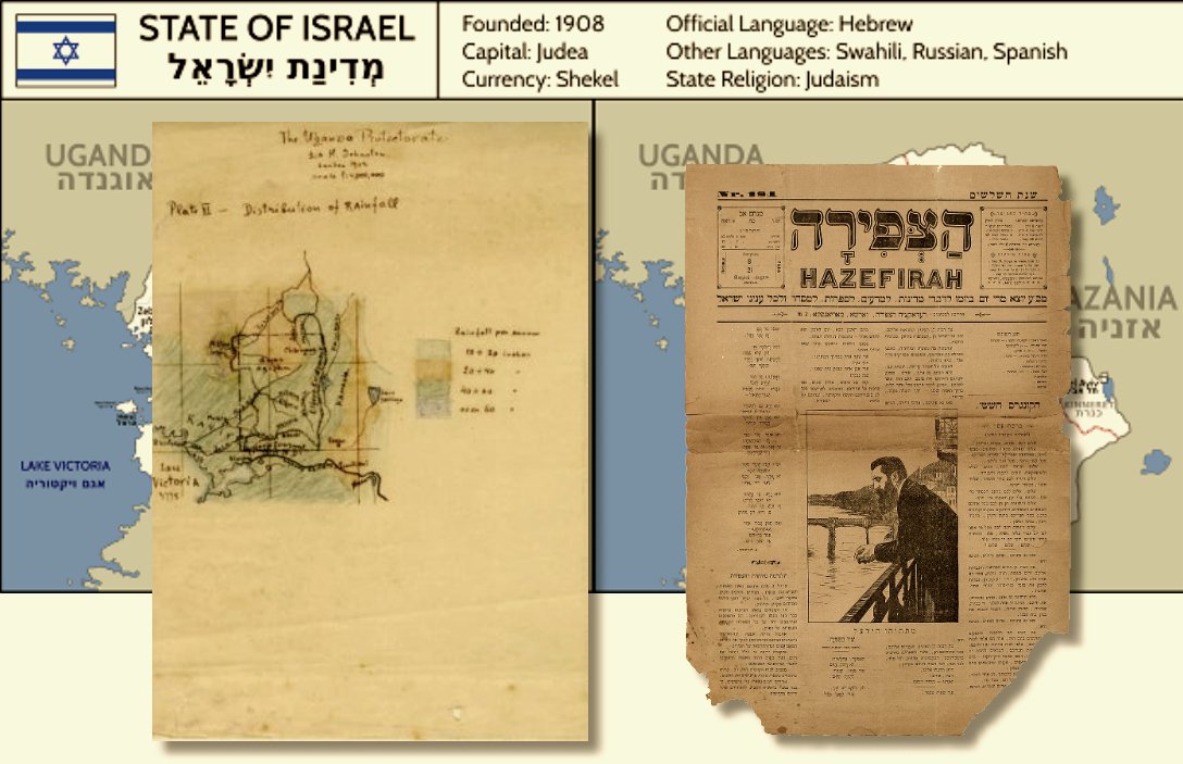 L’Uganda Plan: il progetto alternativo allo Stato in Eretz Israel