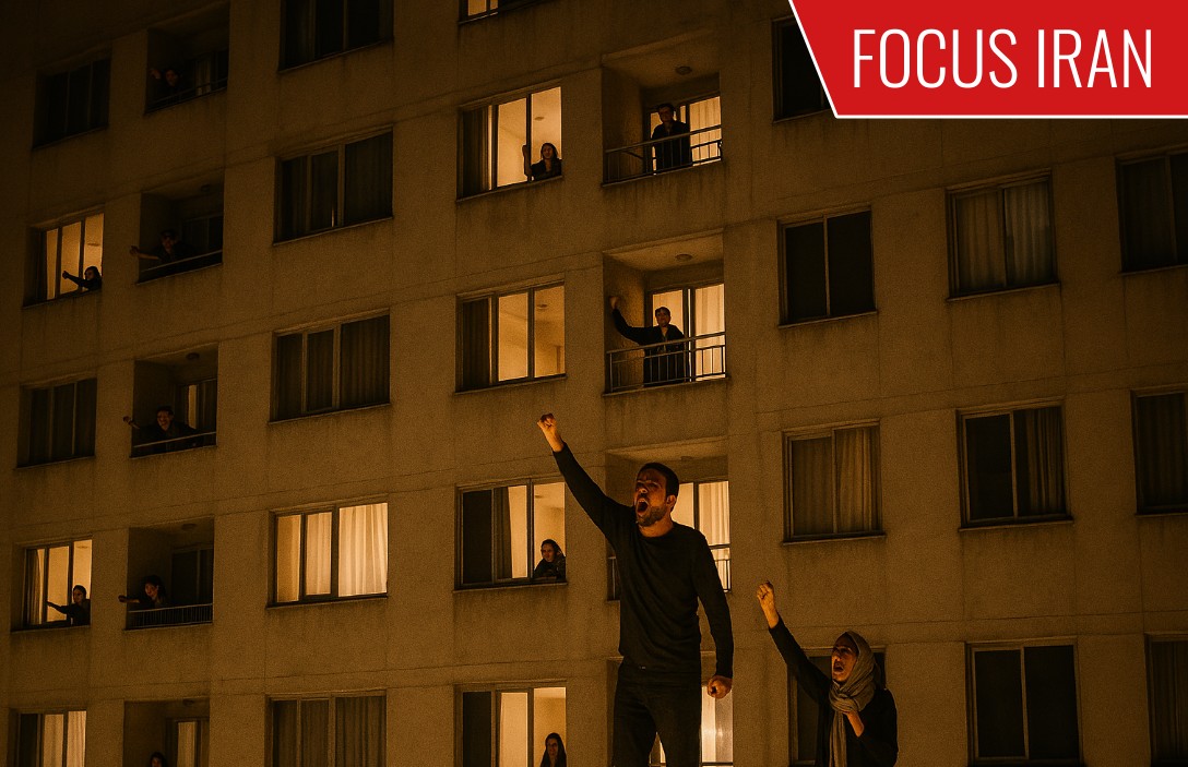 Le voci contro la Repubblica islamica tornano nella notte