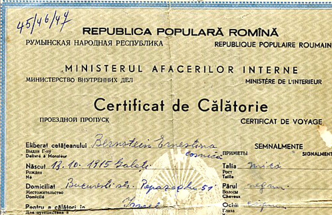 La alyiah degli ebrei rumeni verso Israele