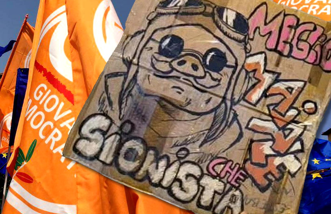 I giovani del PD, il maiale e il sionismo