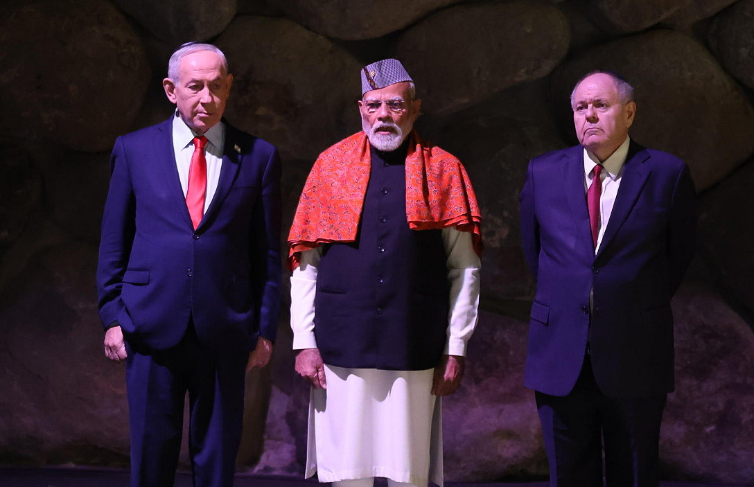 La visita di Narendra Modi in Israele
