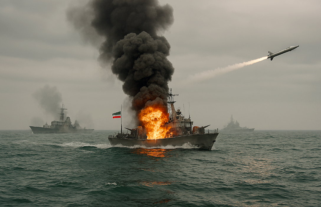 Israele fa a pezzi la marina iraniana nel Mar Caspio