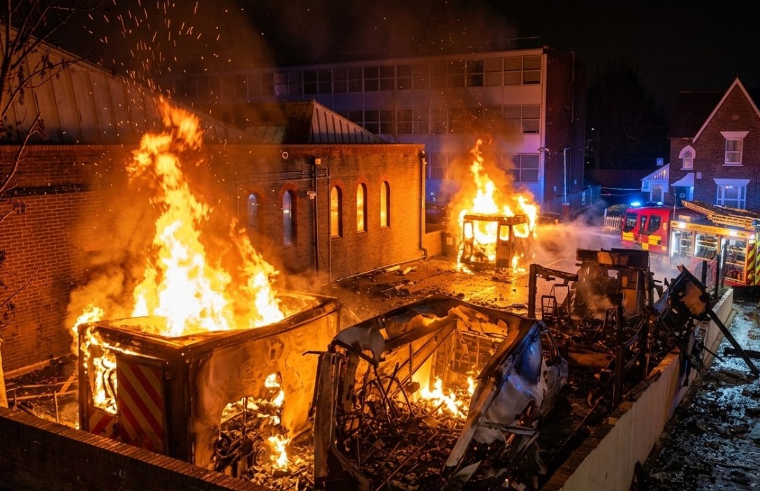 Antisemiti Londra. Ambulanze a fuoco davanti a una sinagoga