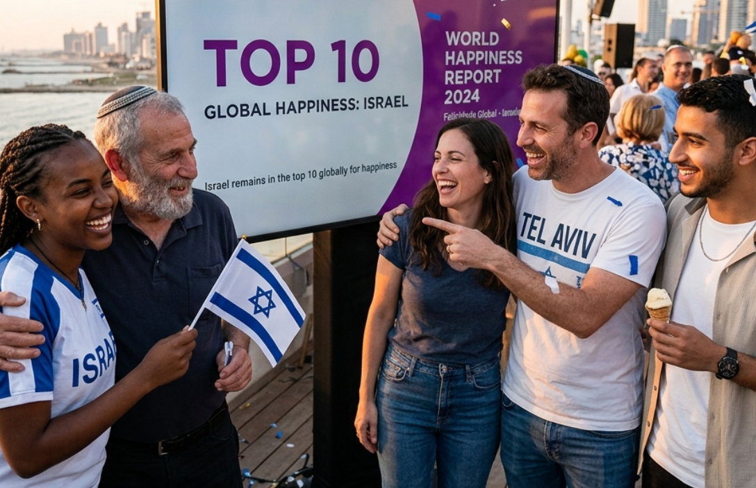 Israele tra i Paesi più felici al mondo