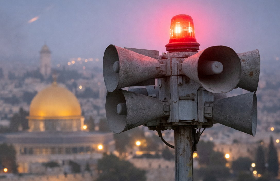 PER CHI SUONA LA SIRENA. Cronache da Gerusalemme sotto attacco