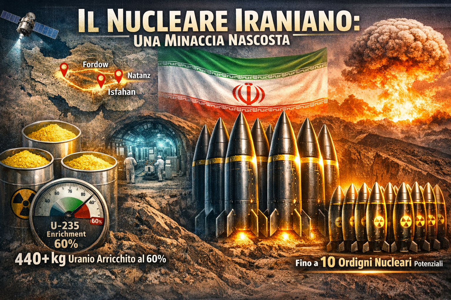 Iran. Scorte per decine di bombe e un programma solo rallentato