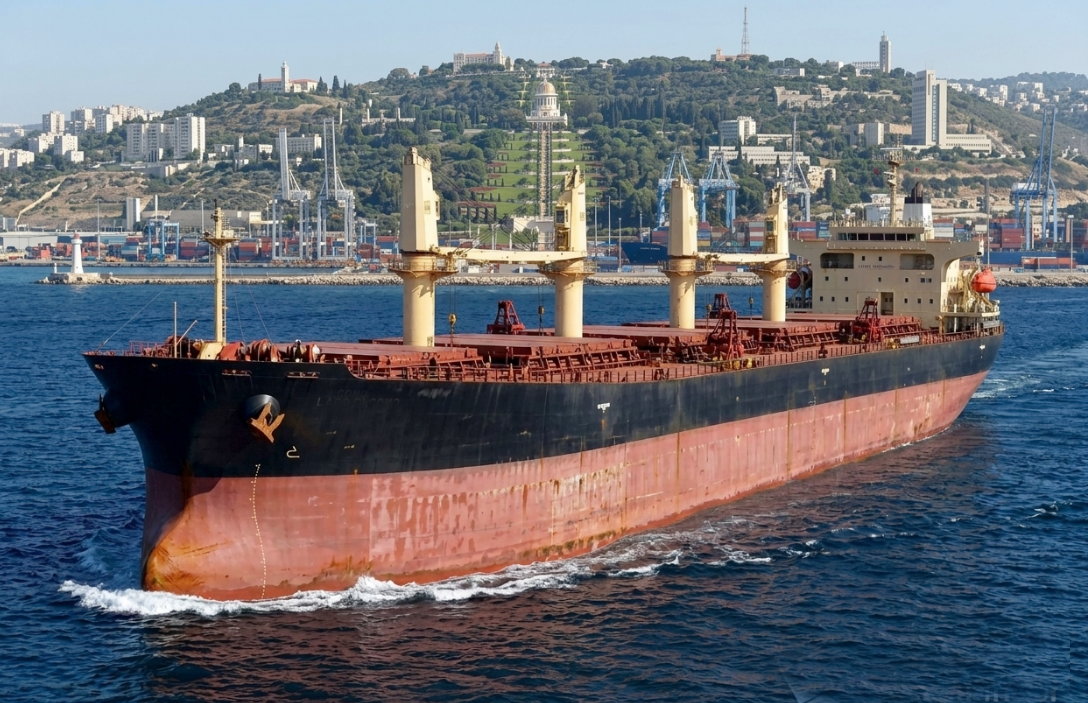 Israele nel mirino di Kiev: nave russa con grano ucraino a Haifa