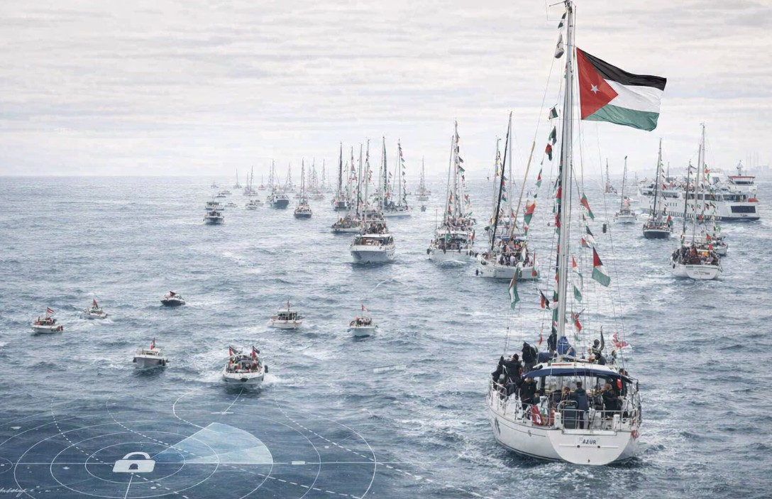 Flottiglia per Gaza, oltre 70 imbarcazioni verso la Striscia