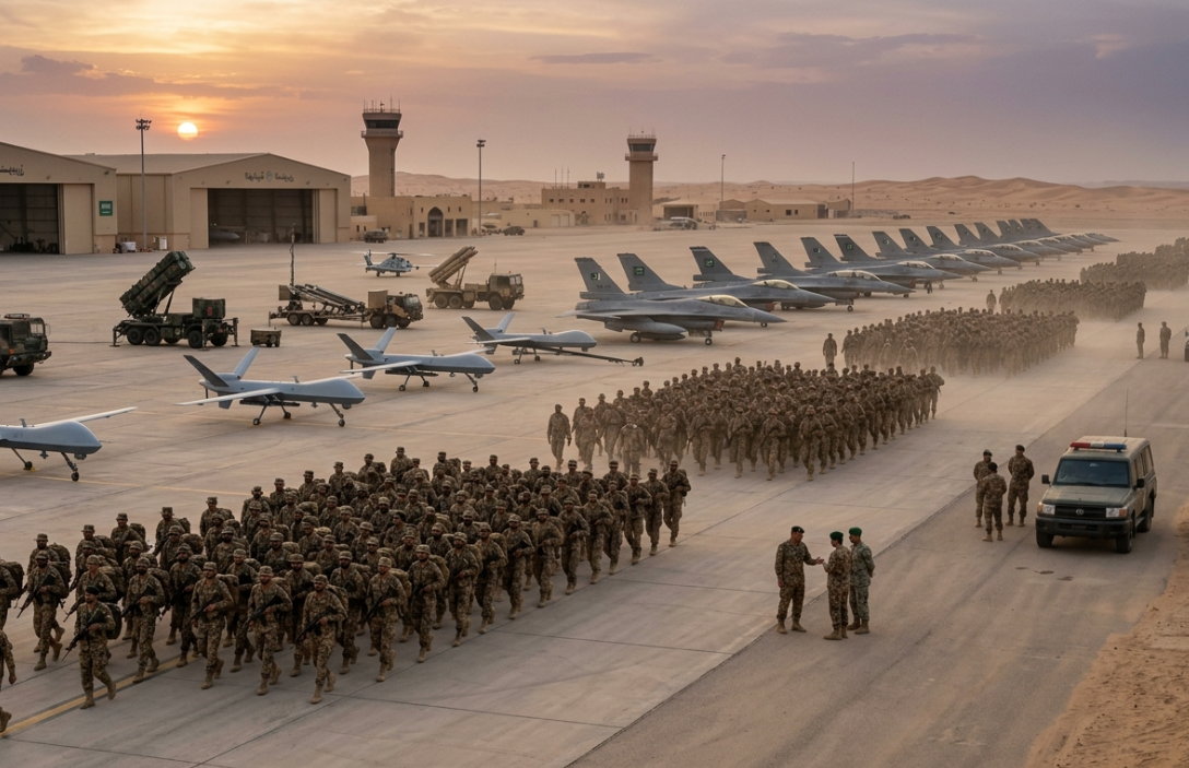 Pakistan, caccia e droni in Arabia Saudita durante la guerra con l’Iran