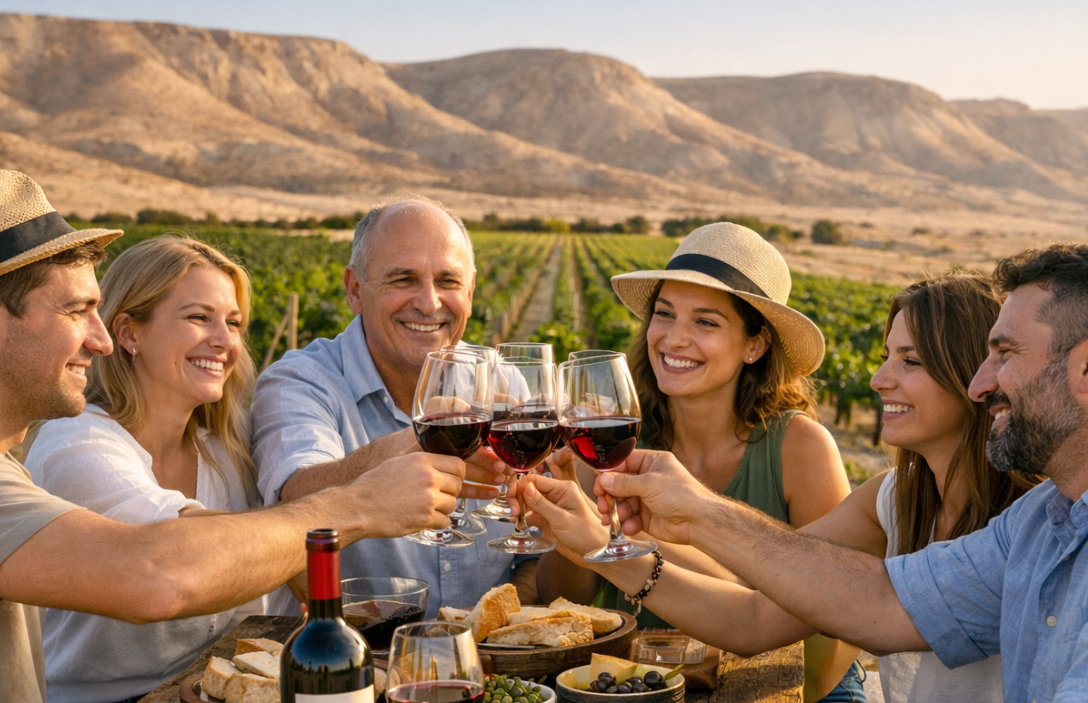 Il vino del Negev conquista il mondo e trasforma il deserto israeliano in un marchio globale