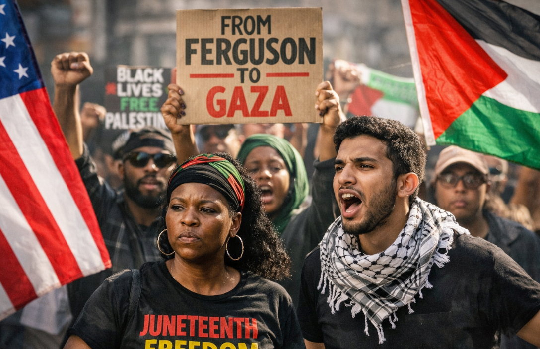 Juneteenth, la galassia pro Palestina lega la festa della libertà afroamericana a Gaza