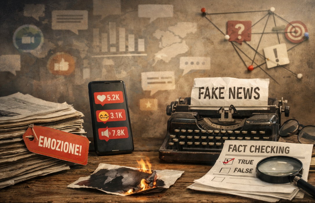 Dalla propaganda dei social ai titoli dei giornali