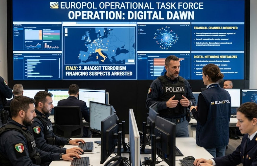 Operazione Europol, smantellata rete jihadista dell’ISIS-K tra Europa, Usa e Sud America