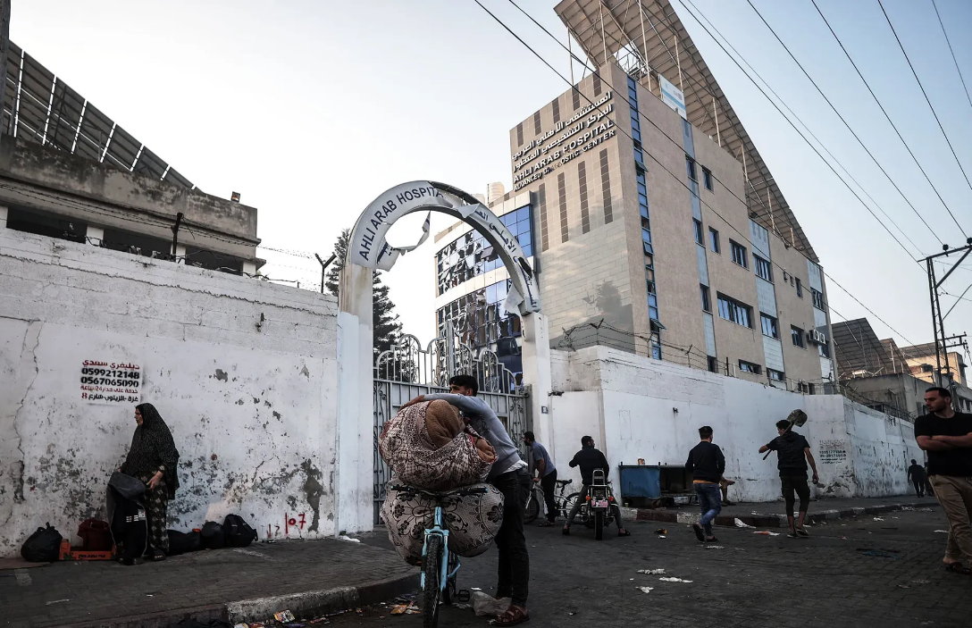 Hamas accusato di usare l’ospedale Al-Ahli per gli interrogatori
