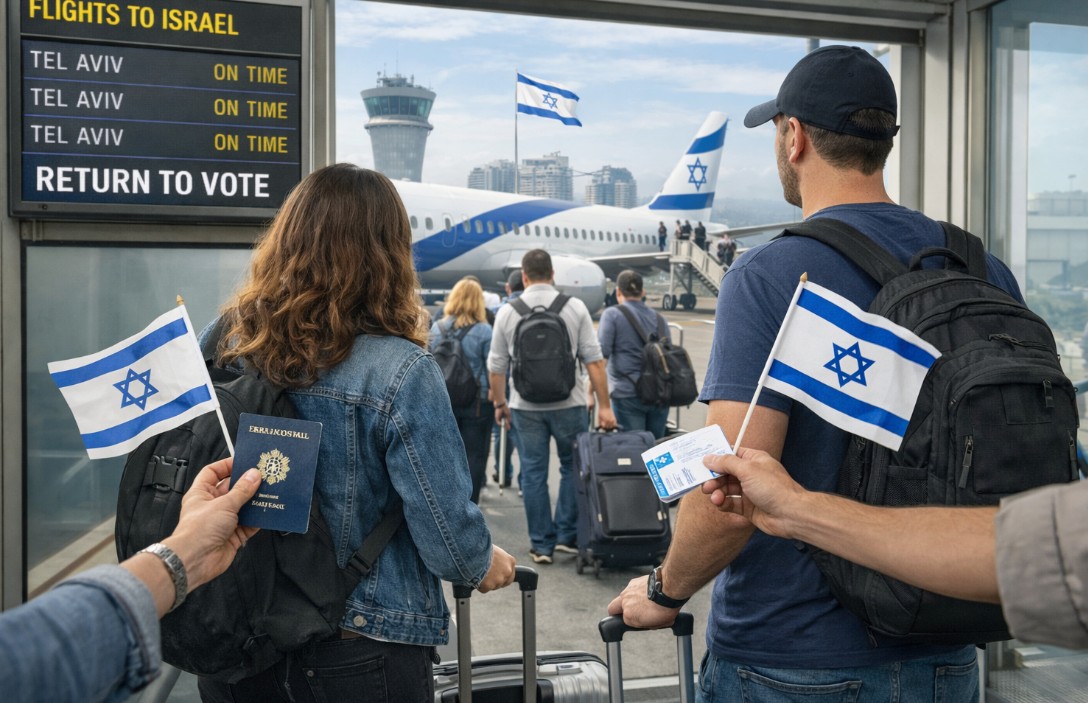 Elezioni in Israele. La diaspora vola a casa pur di votare