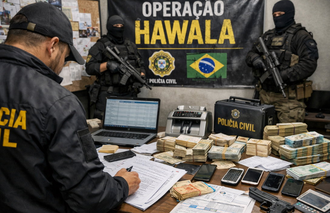 Operazione Hawala svela i canali finanziari del crimine globale