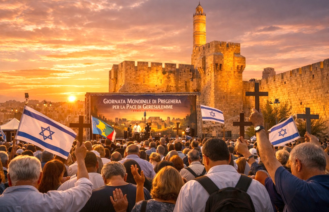 4 Ottobre. Oltre 70 milioni di cristiani in preghiera uniti per Israele