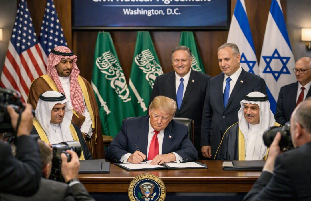 Trump: nucleare ai sauditi se firmano gli Accordi di Abramo