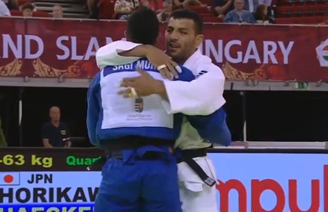 Judo. Shagi Muki e Saeid Mollaei insieme sul tatami