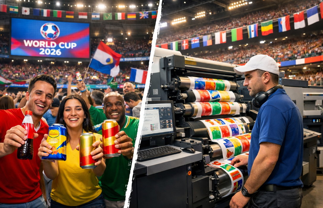 Mondiale 2026, la tecnologia israeliana trasforma bottiglie, lattine e gadget della Coppa del Mondo