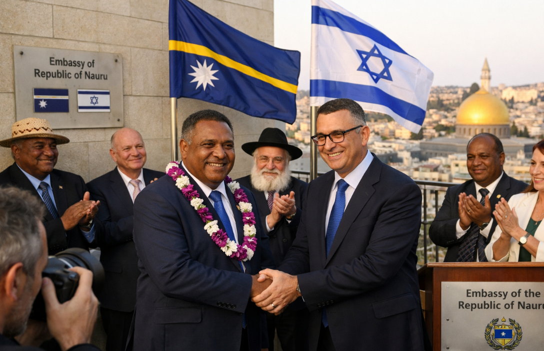 Nauru, la decima ambasciata a Gerusalemme