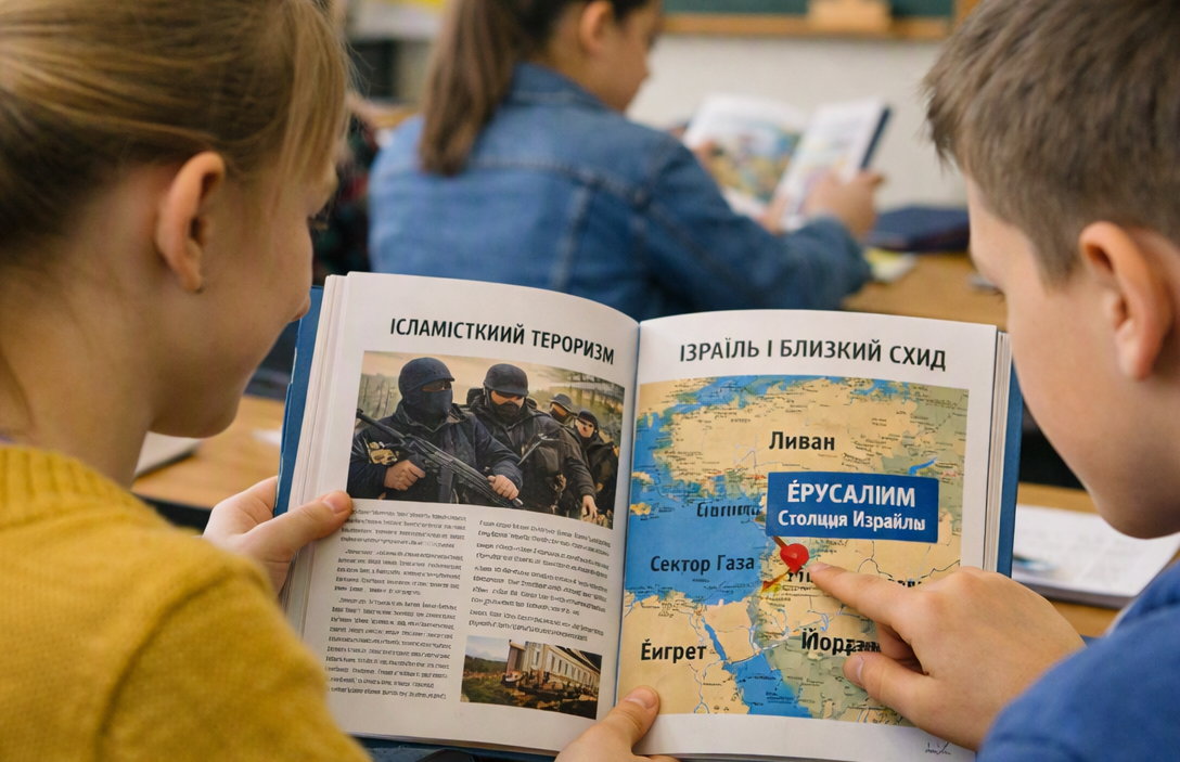 Ucraina, nelle scuole Gerusalemme � la capitale di Israele