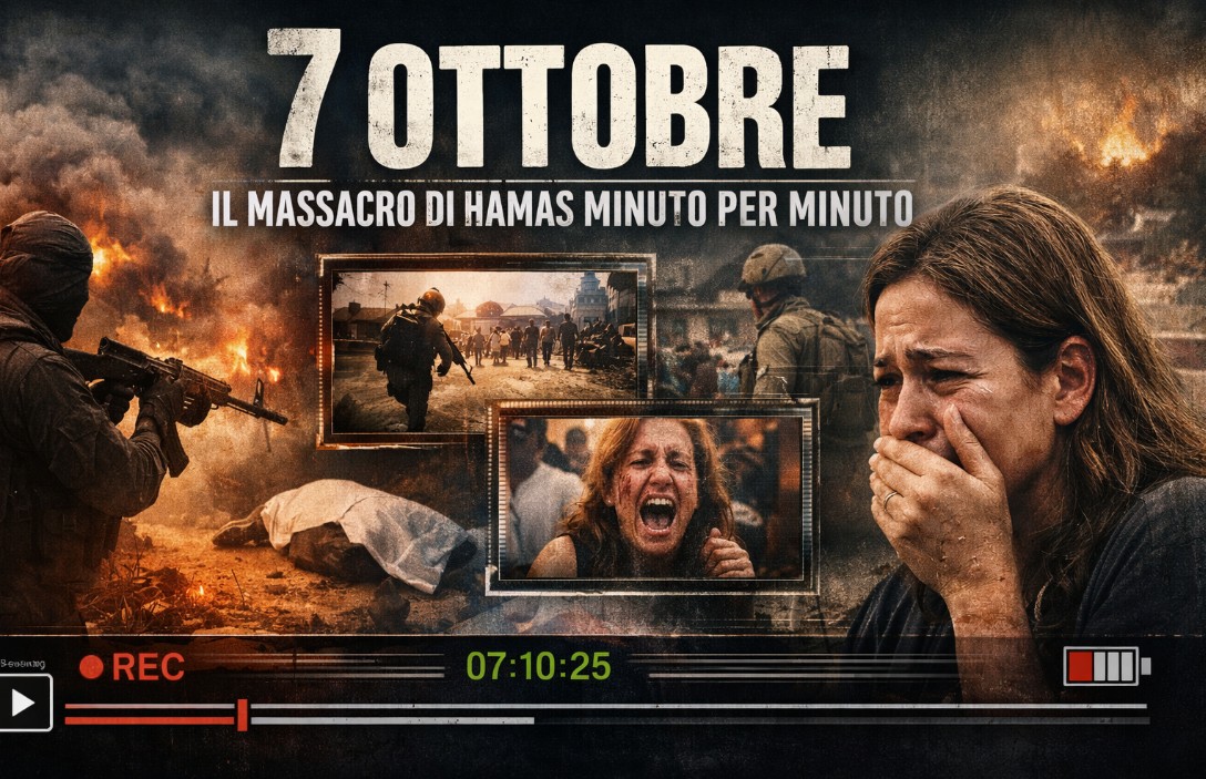7 ottobre. In un video minuto per minuto il massacro di Hamas