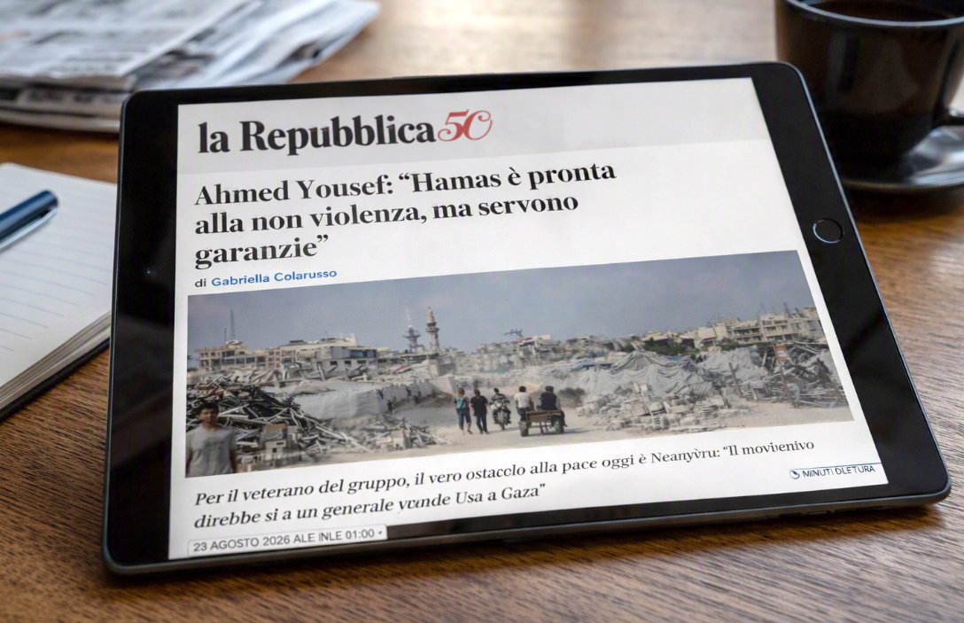 La nuova Hamas pacifista nasce sulle pagine di Repubblica