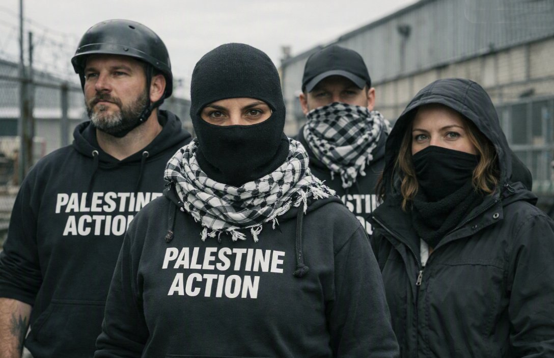 Gli Stati Uniti colpiscono Palestine Action
