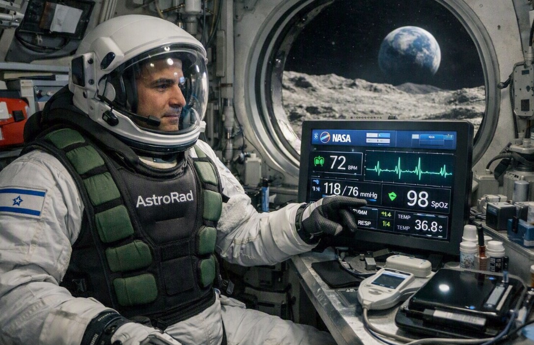 BOICOTTA QUESTO. La NASA guarda a Israele per la medicina sulla Luna