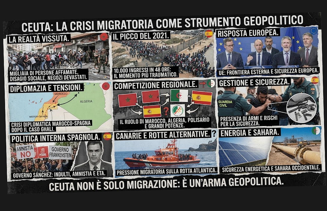 Ceuta, la crisi che la geopolitica spiega meglio dell'ideologia