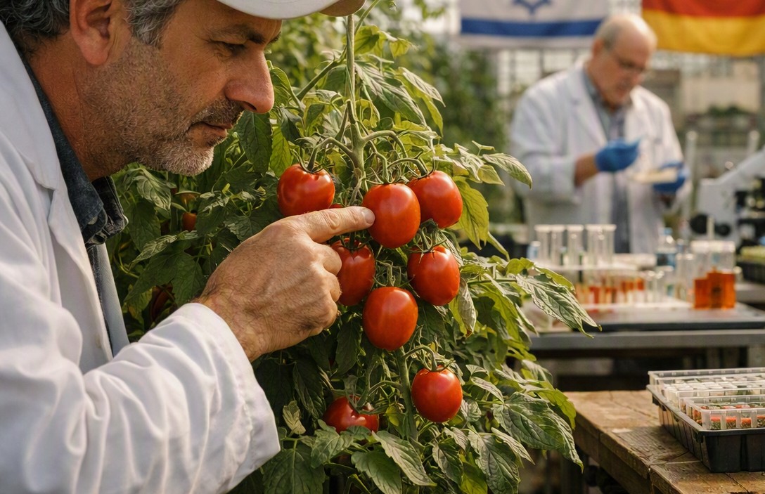 BOICOTTA QUESTO. Il pomodoro (israeliano) che se ne infischia del freddo