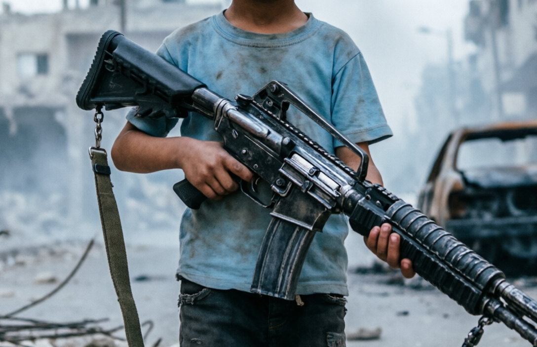 Gaza, un bambino usato per trasportare un’arma