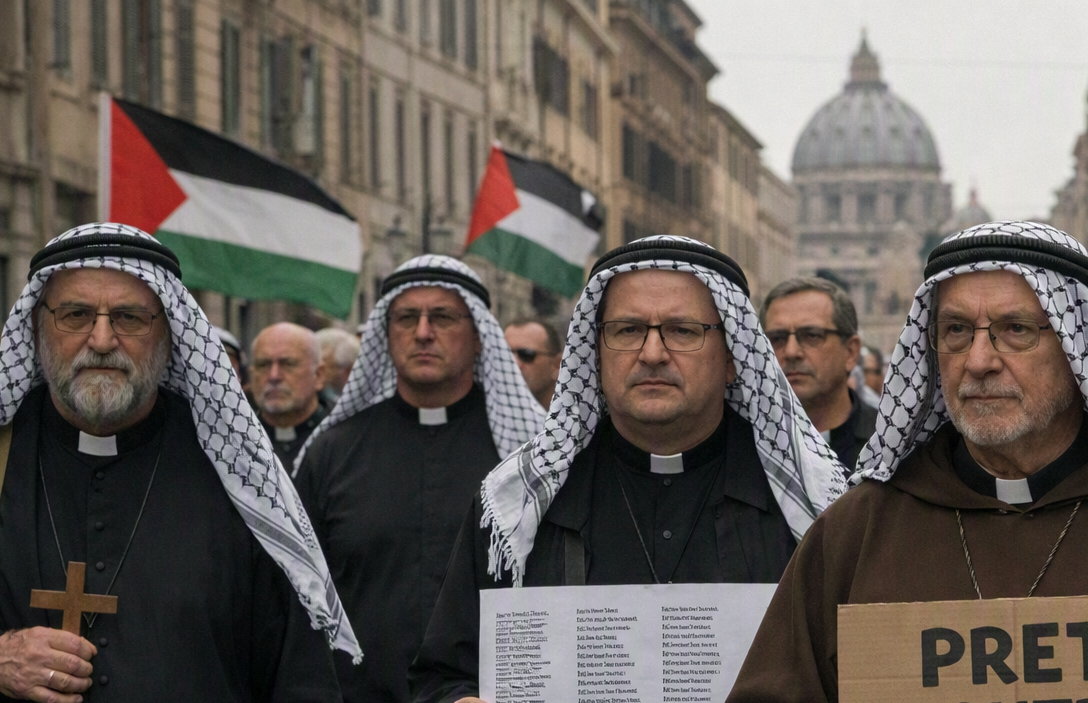 Quando la tonaca guarda solo Gaza