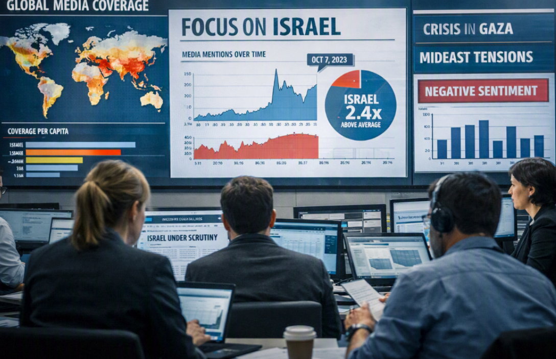 Israele, il Paese che fa più notizia di tutti