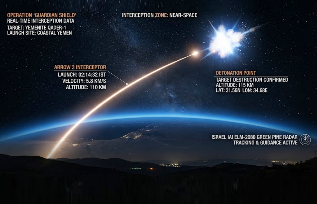 Arrow, lo scudo israeliano entra nell’era spaziale