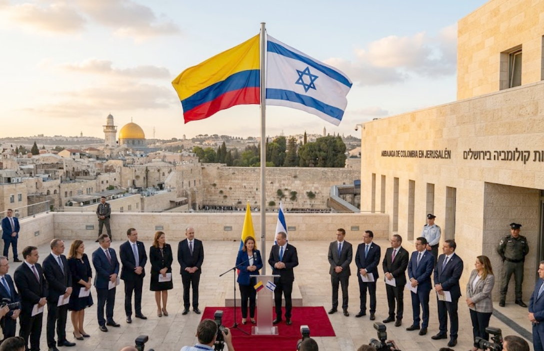Colombia, riapre l'ambasciata a Gerusalemme
