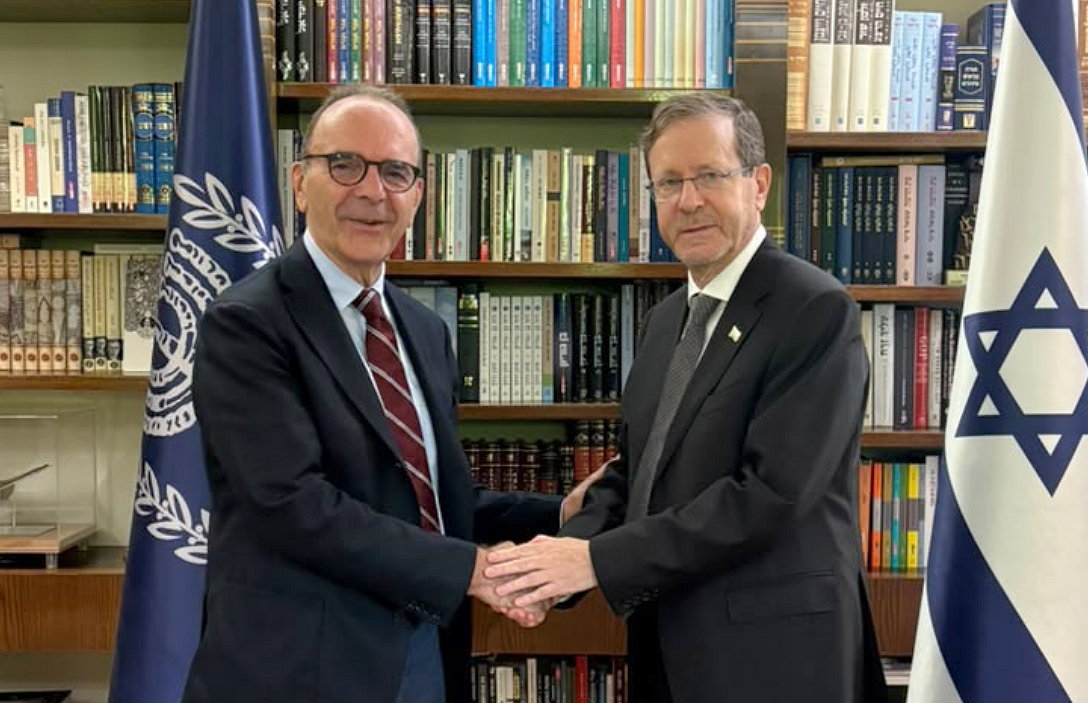Setteottobre incontra Herzog: la battaglia contro l’antisemitismo si combatte anche in Europa